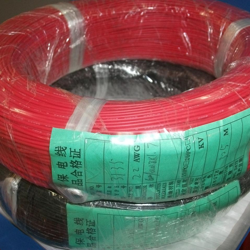 厂家批发优质UL3239硅胶线22AWG高温硅胶线加工高压电子线