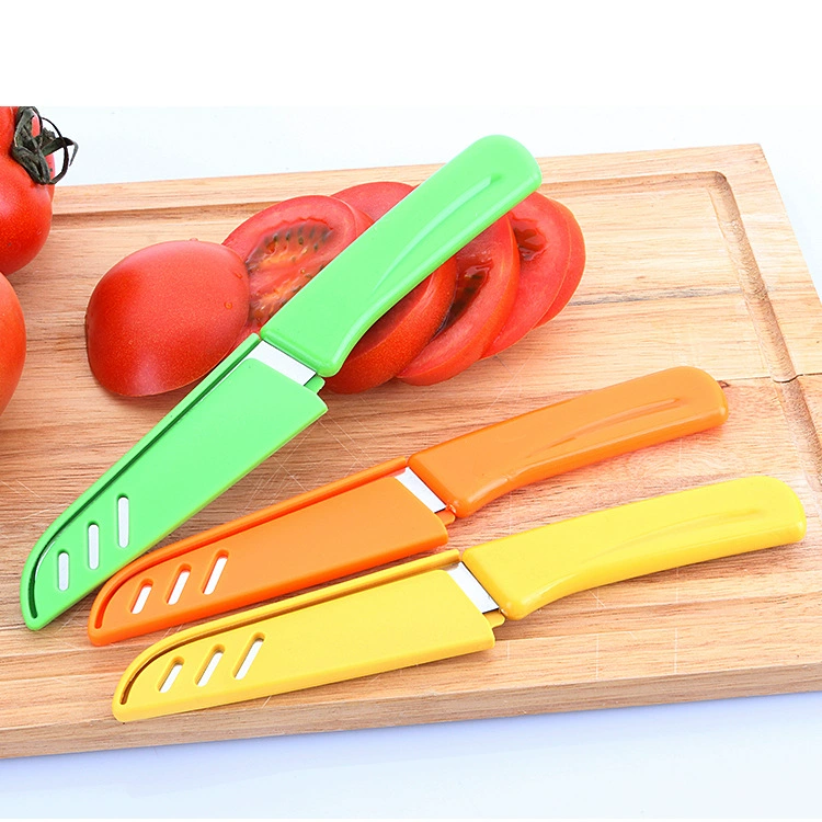 Colorful fruit knife stainless steel band sets and knife binary shop sources Multi -use peeling small knife peel portable knife