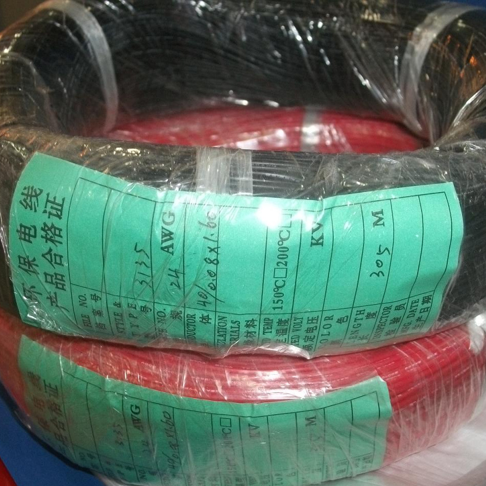 厂家批发优质UL3239硅胶线24AWG高温硅胶线加工高压电子线