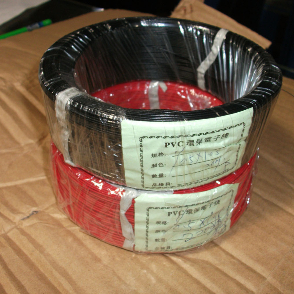 厂家直销1.0细天线飞线24#跳线PVC单芯电子线高品质环保发射单线