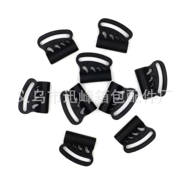 定制聚甲醛20mm蝴蝶勾扣  箱包绳索调节扣塑料胶骨扣