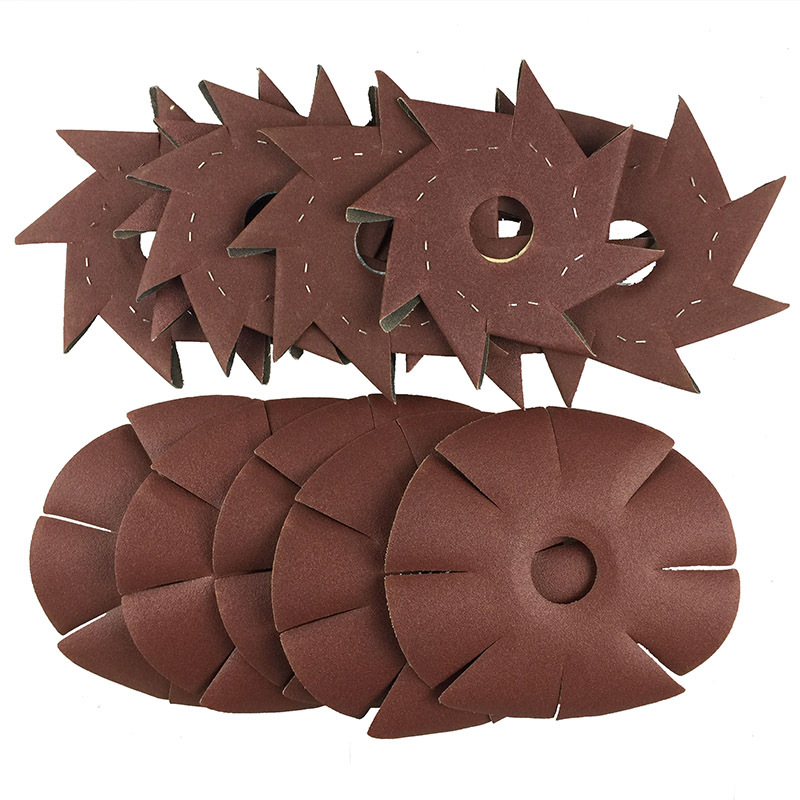 犀利AL461八角砂厂家直批家具五金边角木工雕刻抛光高效打磨砂纸