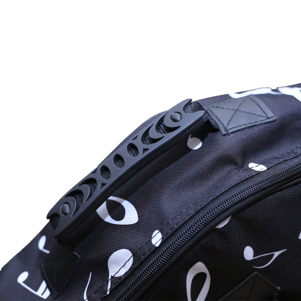 40 bolsa de guitarra popular de 41 pulgadas Oxford tela engrosada nota musical guitarra bolsa de guitarra de madera mochila con algodón transfronteriza
