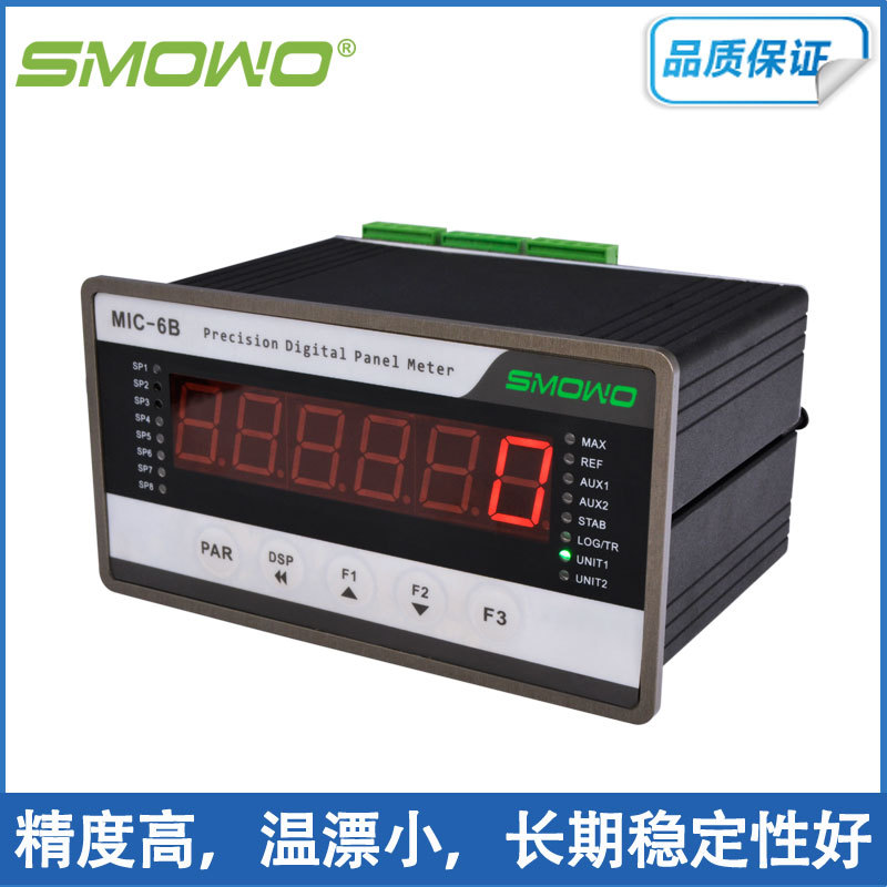 上海天贺SMOWO厂家直销高精度MIC-6B系列4通道高速显示控制仪数显