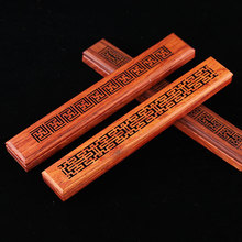 批发越南花梨木香盒沉香檀香线香炉木质卧香炉薰香炉香插中式香炉