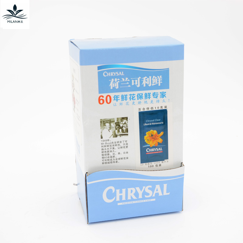 Milán nuevo holandés fresco Rosa Lily compañera flor conservante nutriente líquido embalaje floral