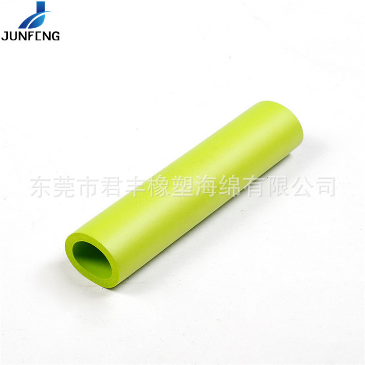 光面EVA发泡握把 EVA异形手把套 发泡橡胶海绵护套