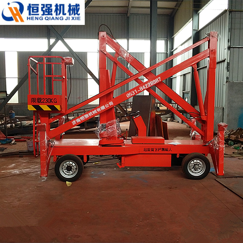 10米12米14米曲臂式升降机 折臂式升降平台 360度旋转高空作业车