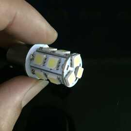 13SMD S25 BA15S 1156 5050 13LED摩托转向灯1157 13灯24V