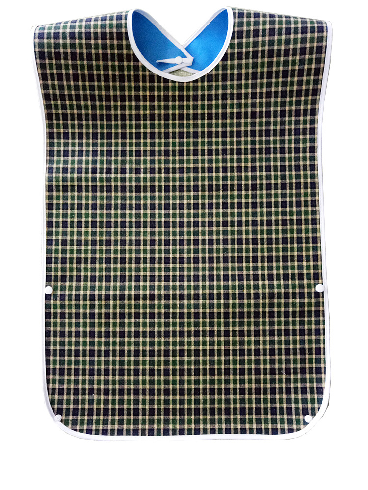 En stock al por mayor impermeable de gran tamaño adulto alimentos babero comedor ancianos babero saliva toalla al por mayor
