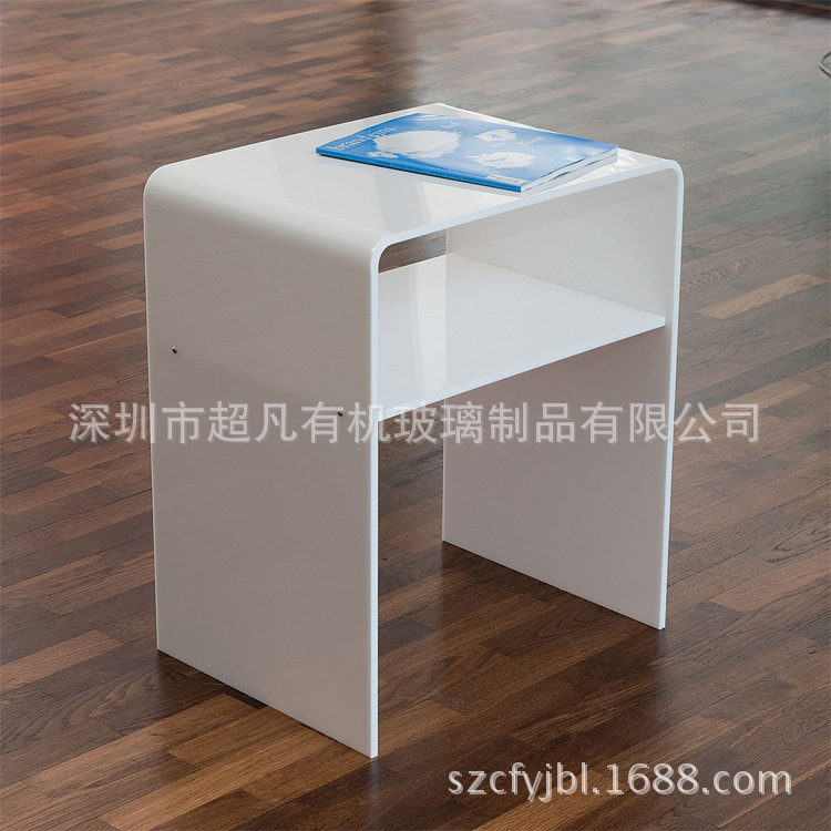 厂家生产亚克力桌子椅子办公桌餐桌有机玻璃咖啡桌茶吧桌子椅子