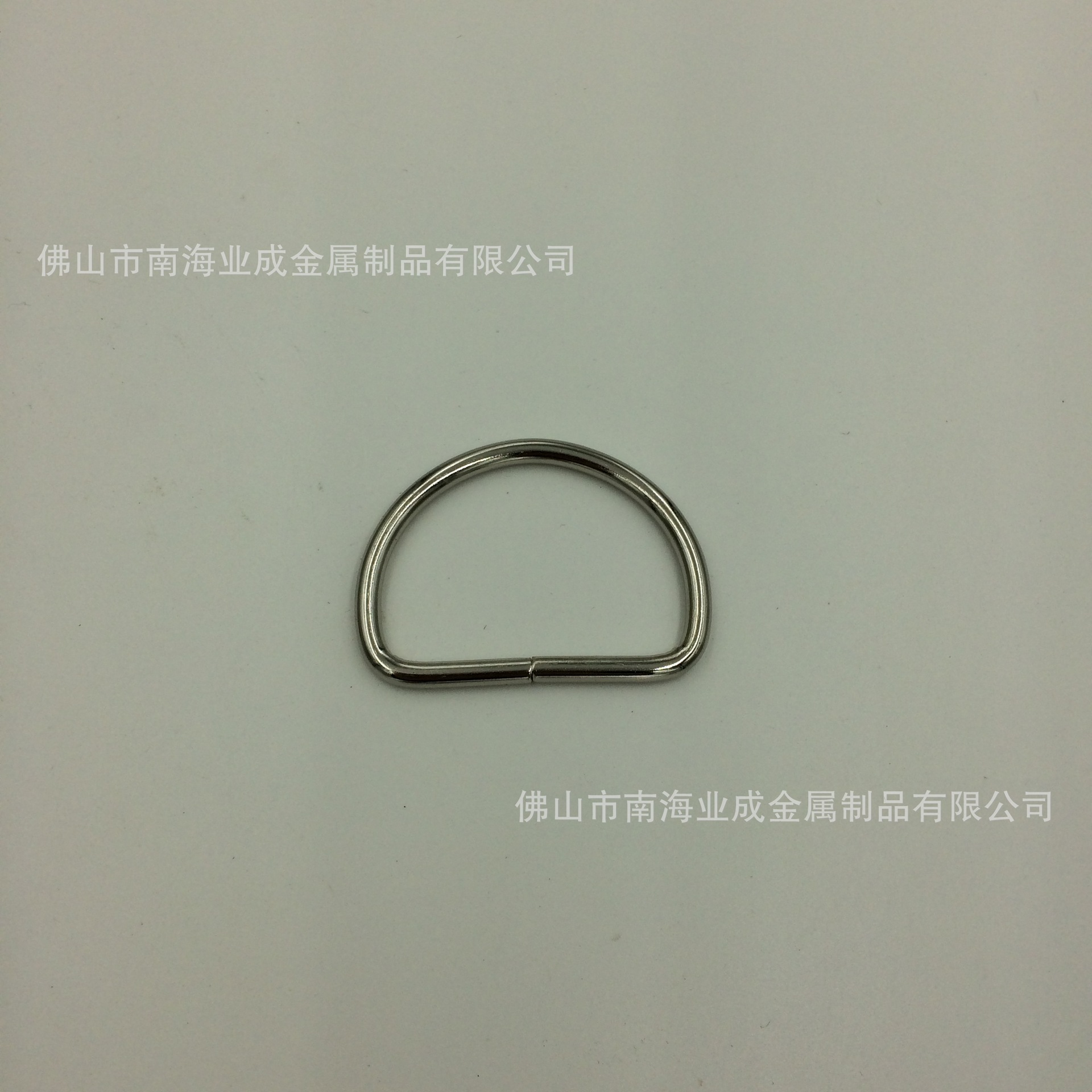 低毒无叻金属D字扣半圆扣d形扣 铁线d扣 箱包服装手袋的五金配件
