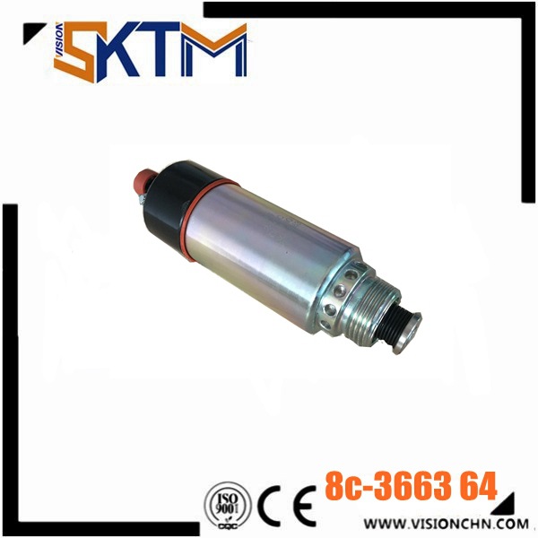 8C-3664 熄火电磁阀 电磁铁  熄火开关