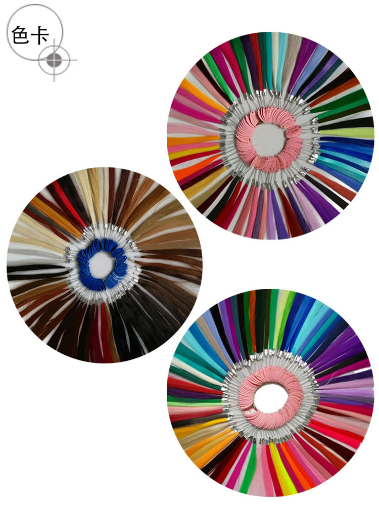 Fábrica al por mayor accesorios de casco de motocicleta fresco Moxi secado pelo corona de pollo velcro peluca suministro transfronterizo casco de pollo