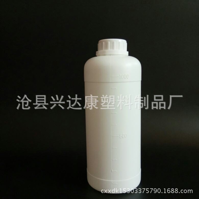 供应 1000ml农药塑料瓶 1Lpe兽药瓶 化工瓶 叶面肥瓶