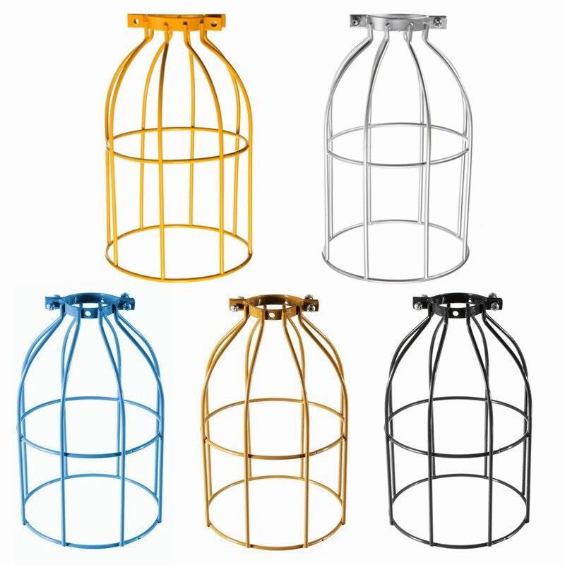 Iron wire bird cage lampshade personality industrial style chandelier lampshade iron bird cage dining chandelier lampshade iron wire lampshade