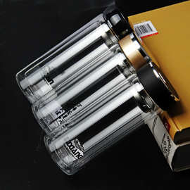 百货厂家批发透明茶杯子印字高硼硅双层玻璃杯logo广告礼品水杯