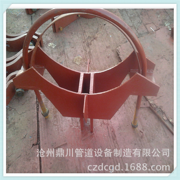 专业生产104型碳钢C形钢带管夹 泉州60Si2Mn材质弹簧支架实体厂家