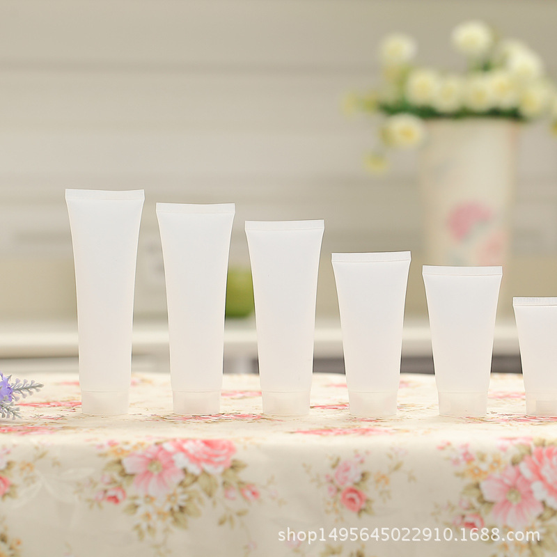 化妆品软管包装PE来样护手霜乳液瓶包装分装瓶试用装