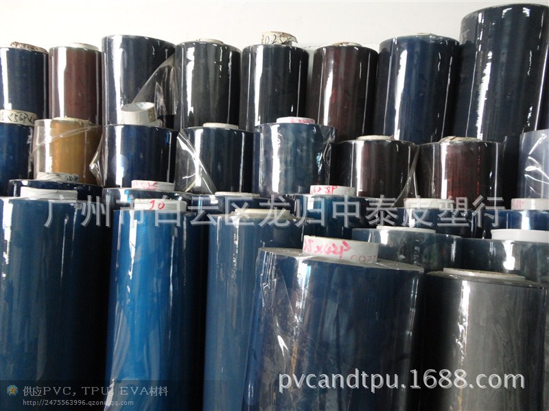 透明PVC复合膜，用于餐桌膜，服装鞋材，门帘，玻璃贴，包装