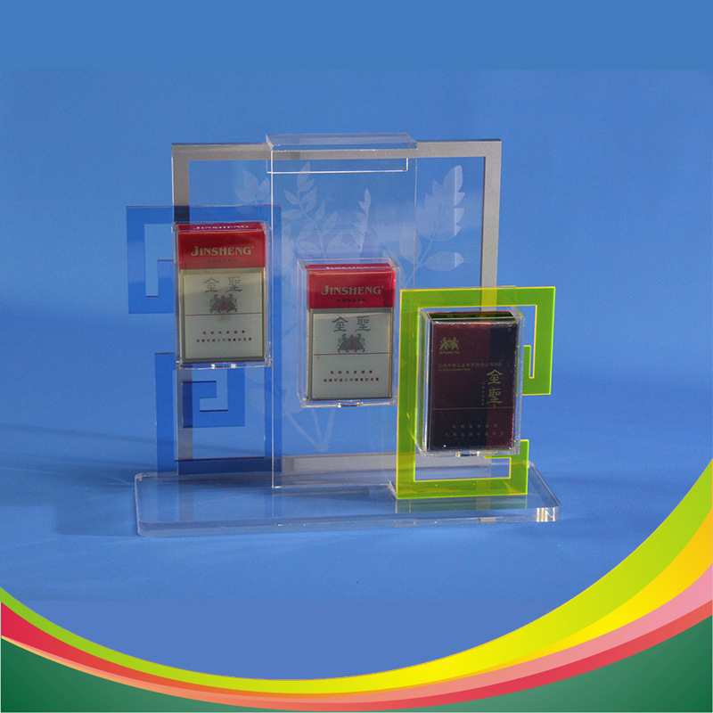 亚克力香烟架亚克力烟架 透明有机玻璃烟架 陈列架