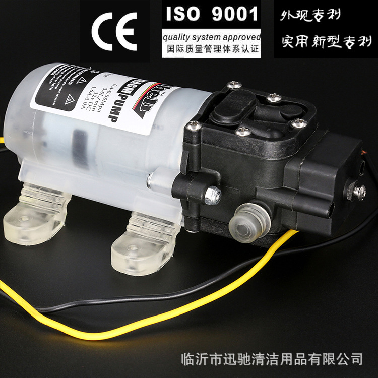厂家生产 喷雾器增压水泵 大功率隔膜水泵 12V微型直流水泵