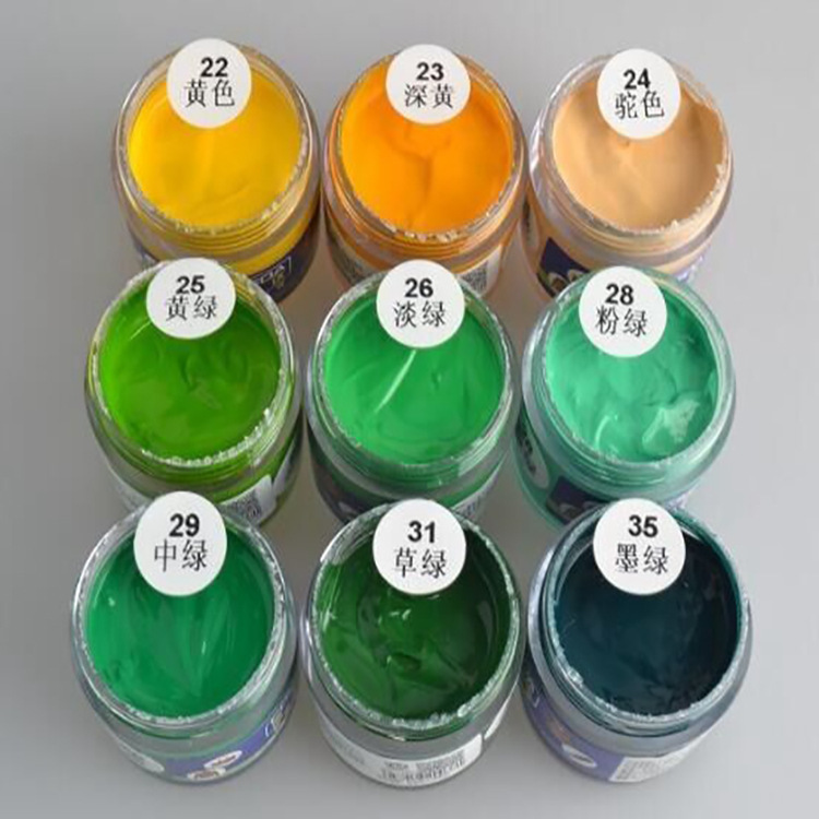 En stock al por mayor de color de cuero crema al por mayor bolsa de cuero zapatos de cuero renovación Color Crema de cuero genuino agente de cambio de color crema de mantenimiento de cuero genuino