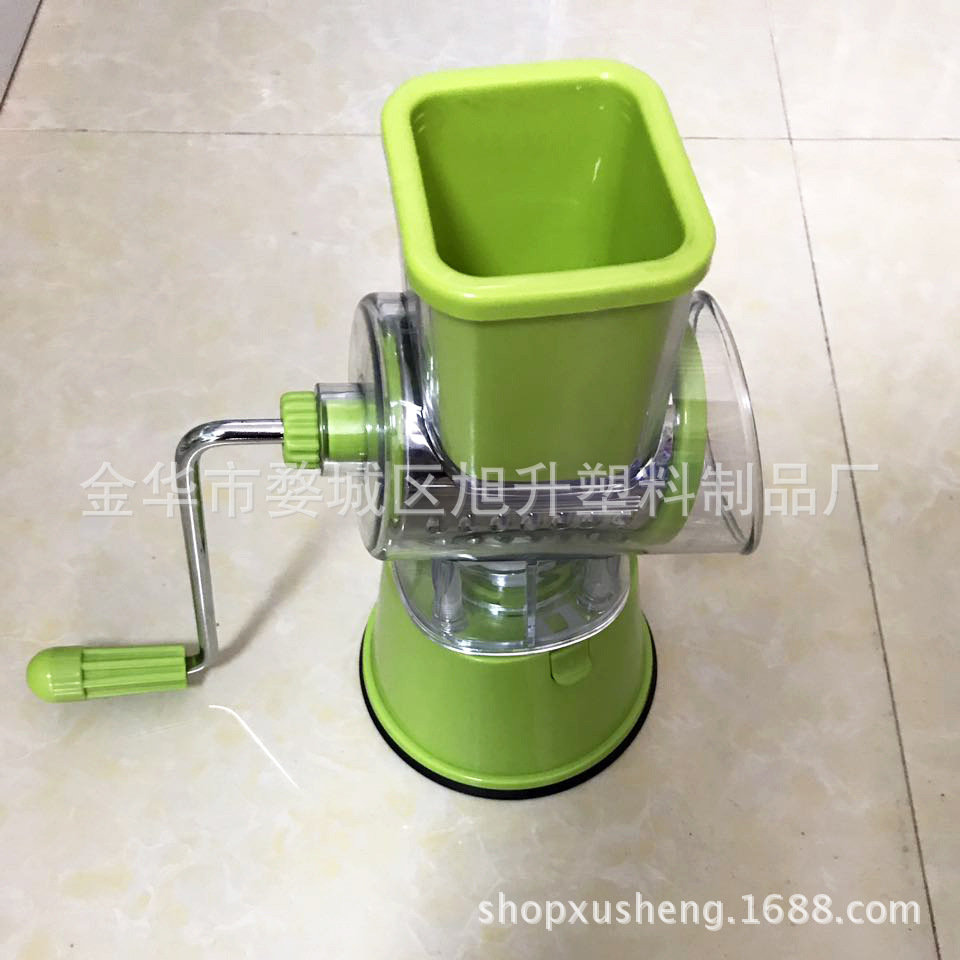 Factory Direct multi-function vegetable shredded slice flour mill hand-operated roller multi-function vegetable cutter