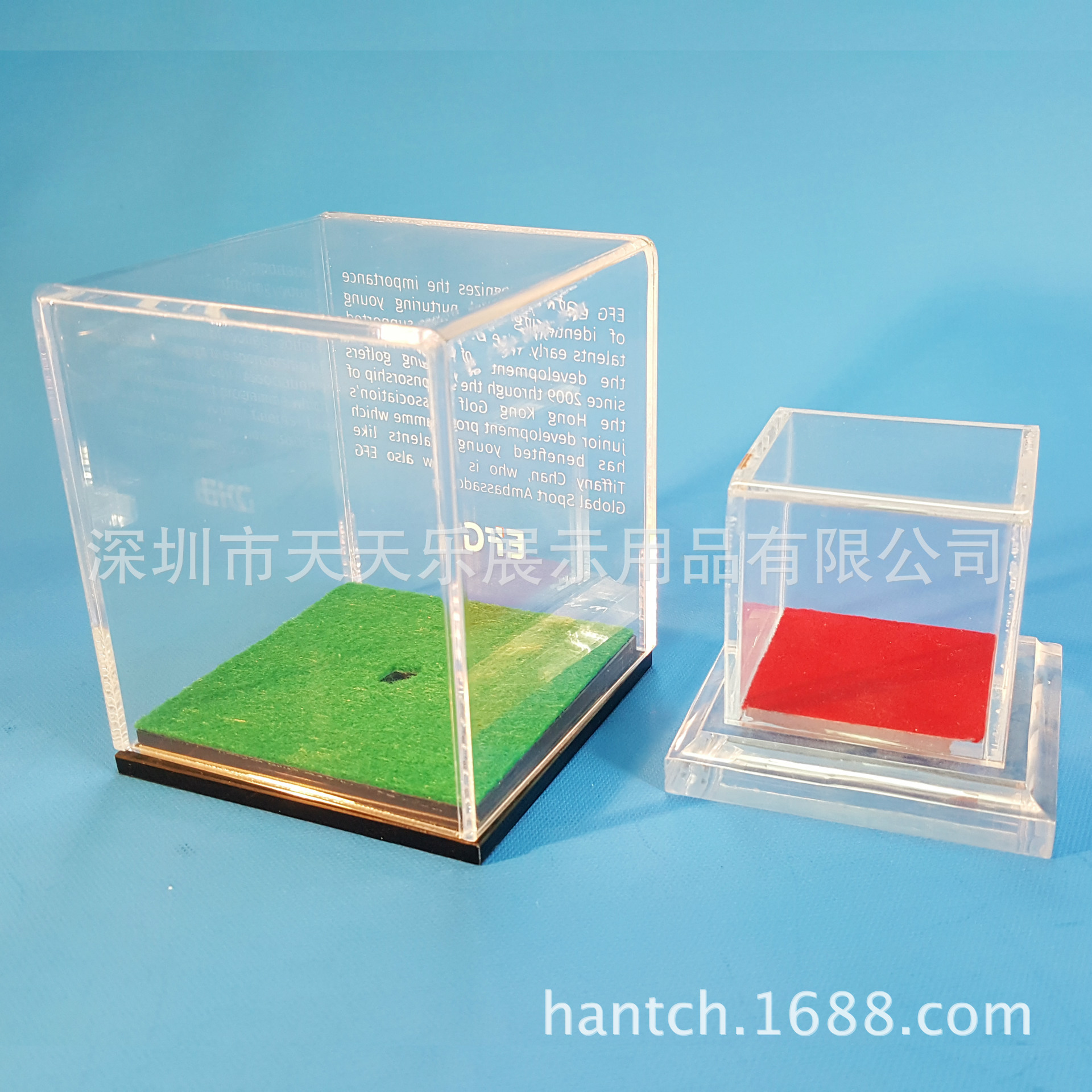 亚克力展示盒棒球亚克力盒子 亚克力珠宝盒 有机玻璃透明罩子