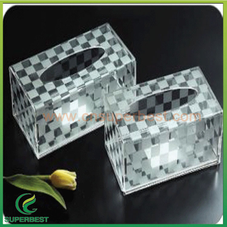 厂家生产亚克力酒店纸巾盒餐厅抽纸盒子有机玻璃卷纸盒抽纸盒