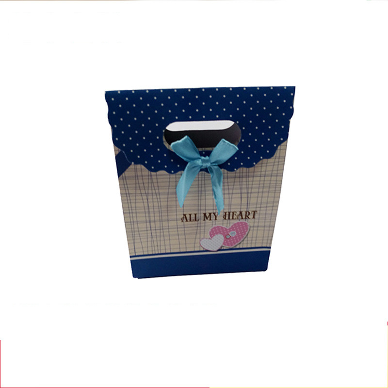 纸质手提袋加工 创意纸质手提袋定 制批发卡通礼品手提纸袋定 制