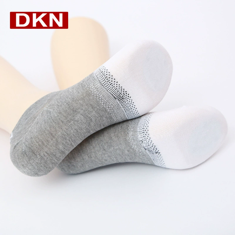 DANKENA летние дышащие нескользящие короткие носки, чесаный хлопок