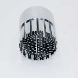 LED灯散热器;铝及铝合金材;锻造