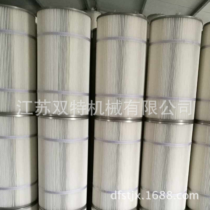 抛丸机配件滤筒 环保除尘器滤筒 折纸环保滤芯 无外网抛丸机滤筒