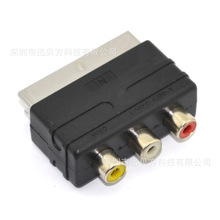 PS4/Wii/DVDͨ���D���^ Scart�D3RCA AV�D���^ IN�� �߰��^�Dɏ��