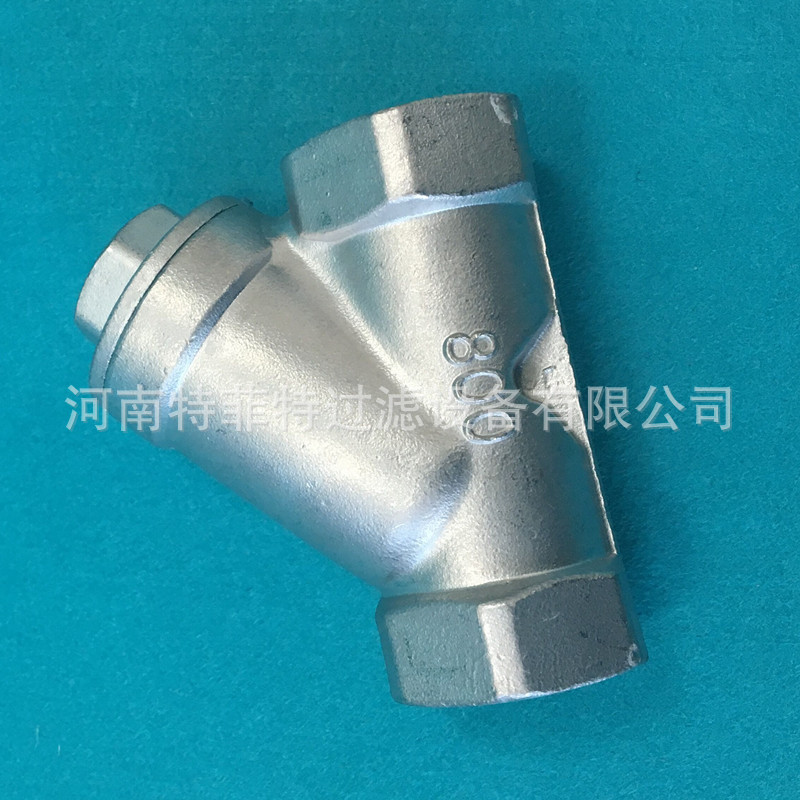 供应y型过滤器滤芯不锈钢过滤网304 DN25 PN1.6 厂家生产