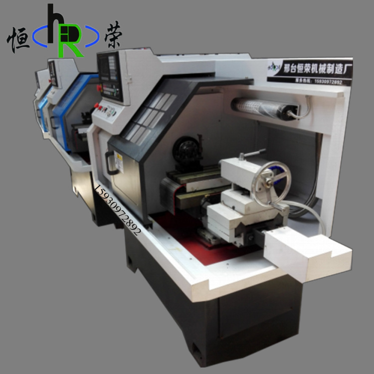批发恒荣高精度数控车床CK0640全自动上下料数控机床微型数控车床