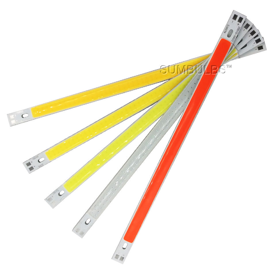 200x10mm 10W COB LED strip light source, 12V, RGB, RGB, warm yellow, natural white LED light strip