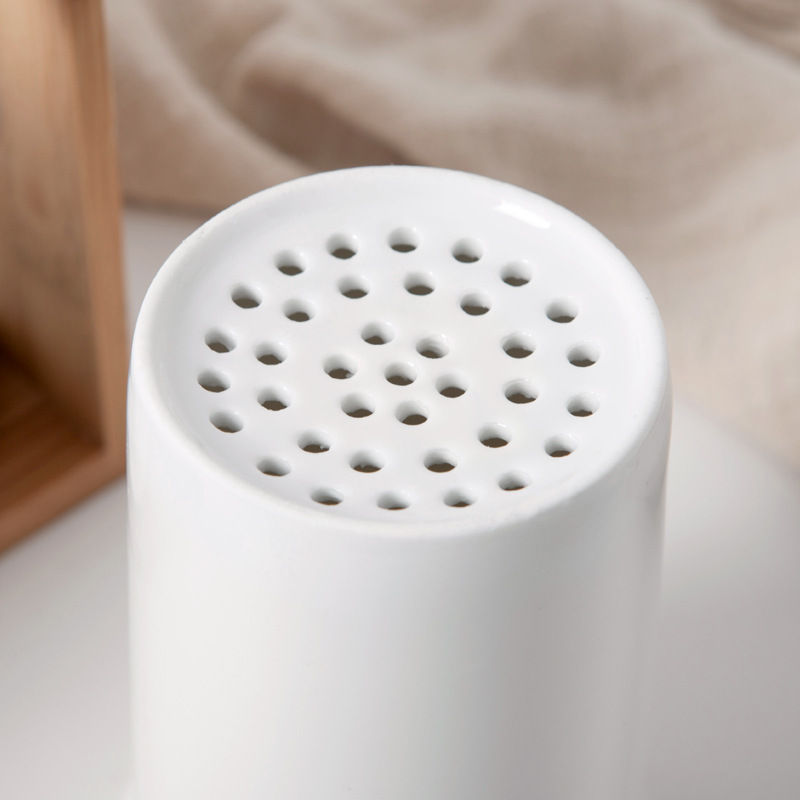 Hogar de estilo coreano cocina creativa drenaje palillos de cerámica titular palillos jaula de estilo japonés