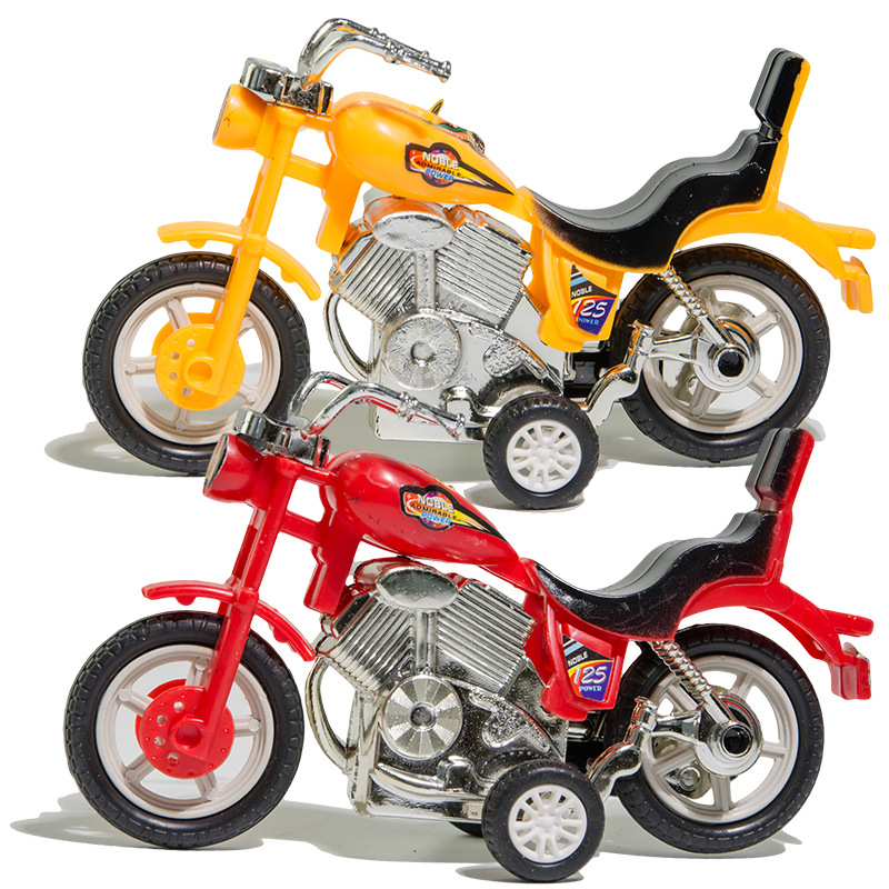Venta caliente Yiwu niños regalo niños coche de juguete mini pull back coche inercia pull back motocicleta precio al por mayor