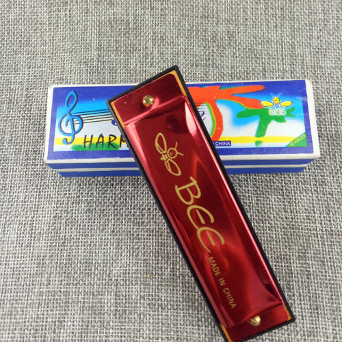 Bee Brand Student Children 10 Hole Plastic Toy Harmonica 10 Hole Harmonica