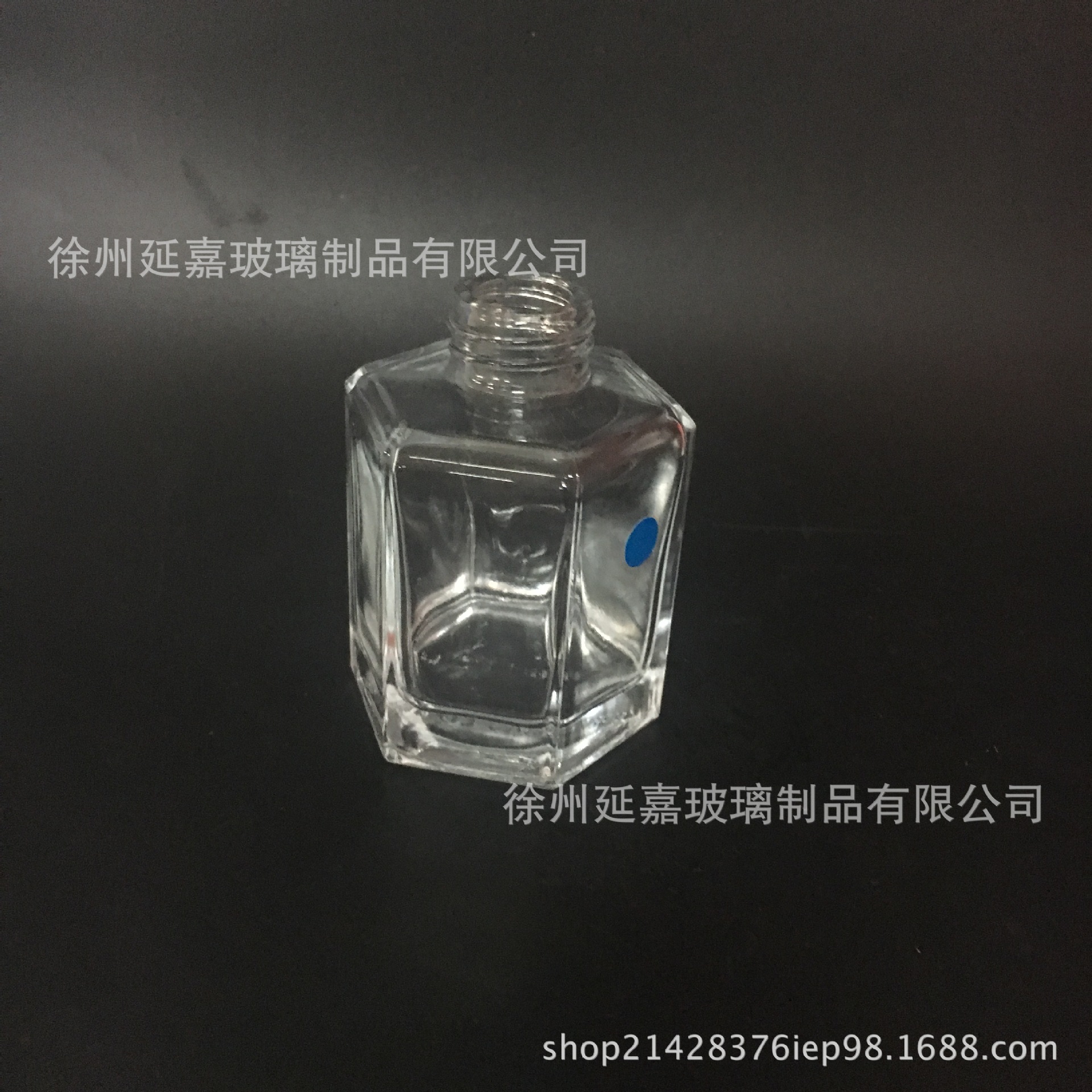 六棱无火玻璃香薰瓶蒙古包玻璃香薰瓶 藤条香薰玻璃瓶100ml