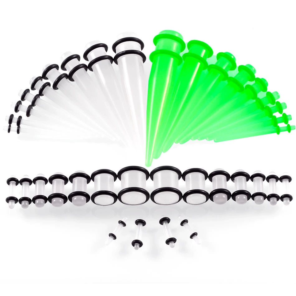 Amazon EBAYWISH Акриловый набор 36 шт./лот серьги 14G-00GStranging украшения