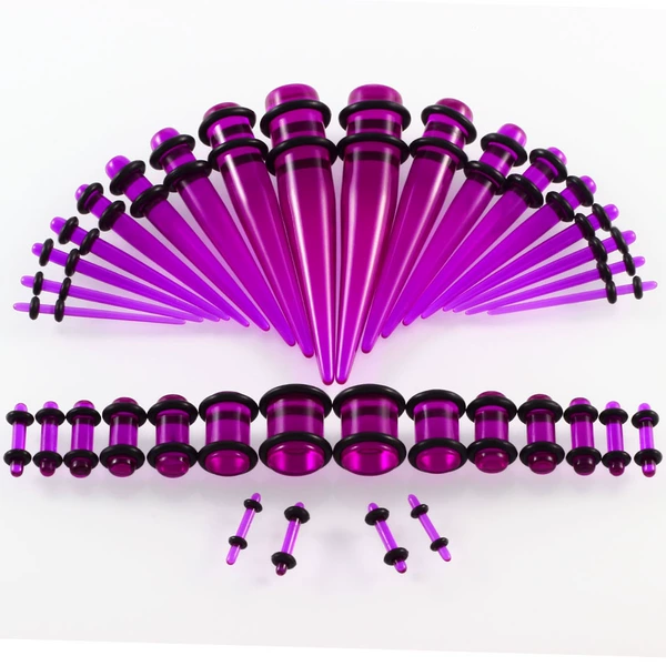 Transparent purple