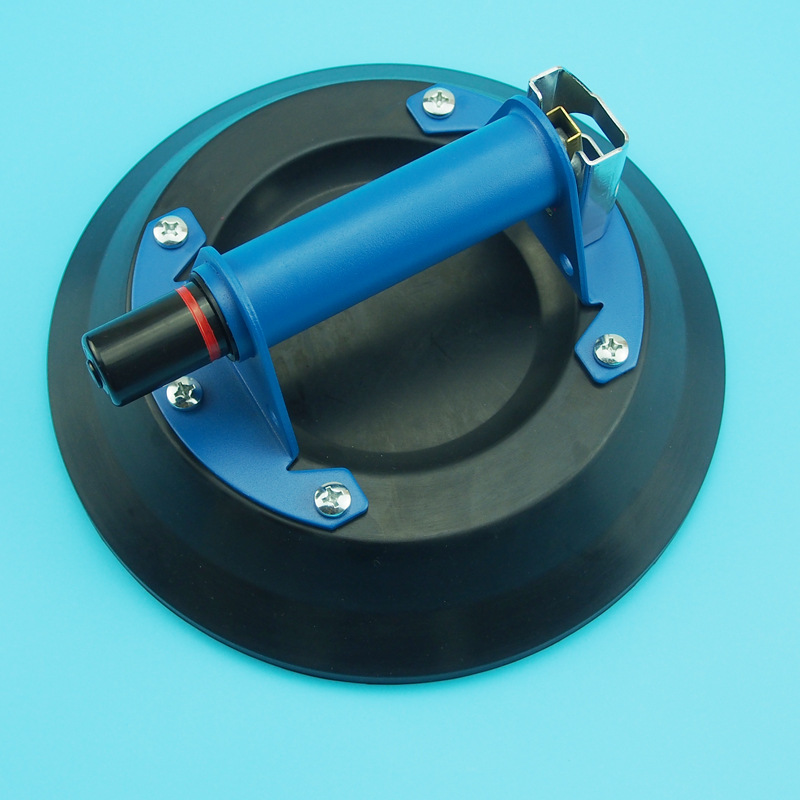 10“ 手泵式深凹面吸盘 250mm超大吸力金属手泵式真空吸盘