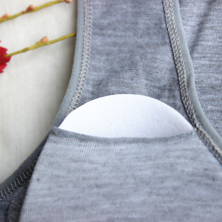 Período DE DESARROLLO La muchacha ropa interior tamaño medio y niños grandes estudiante carta deportes sujetador algodón chaleco inalámbrico