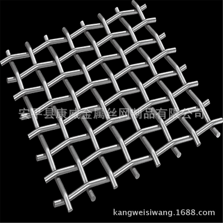 青海哪里有卖不锈钢网 化肥厂筛分用304钢丝编织网 大孔不锈钢网