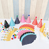 Children's velvet hat, set, props suitable for photo sessions, Birthday gift