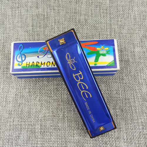 Bee Brand Student Children 10 Hole Plastic Toy Harmonica 10 Hole Harmonica