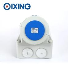 厂家直销启星QX1381高端系列明装插座 125A/3芯工业防水插座